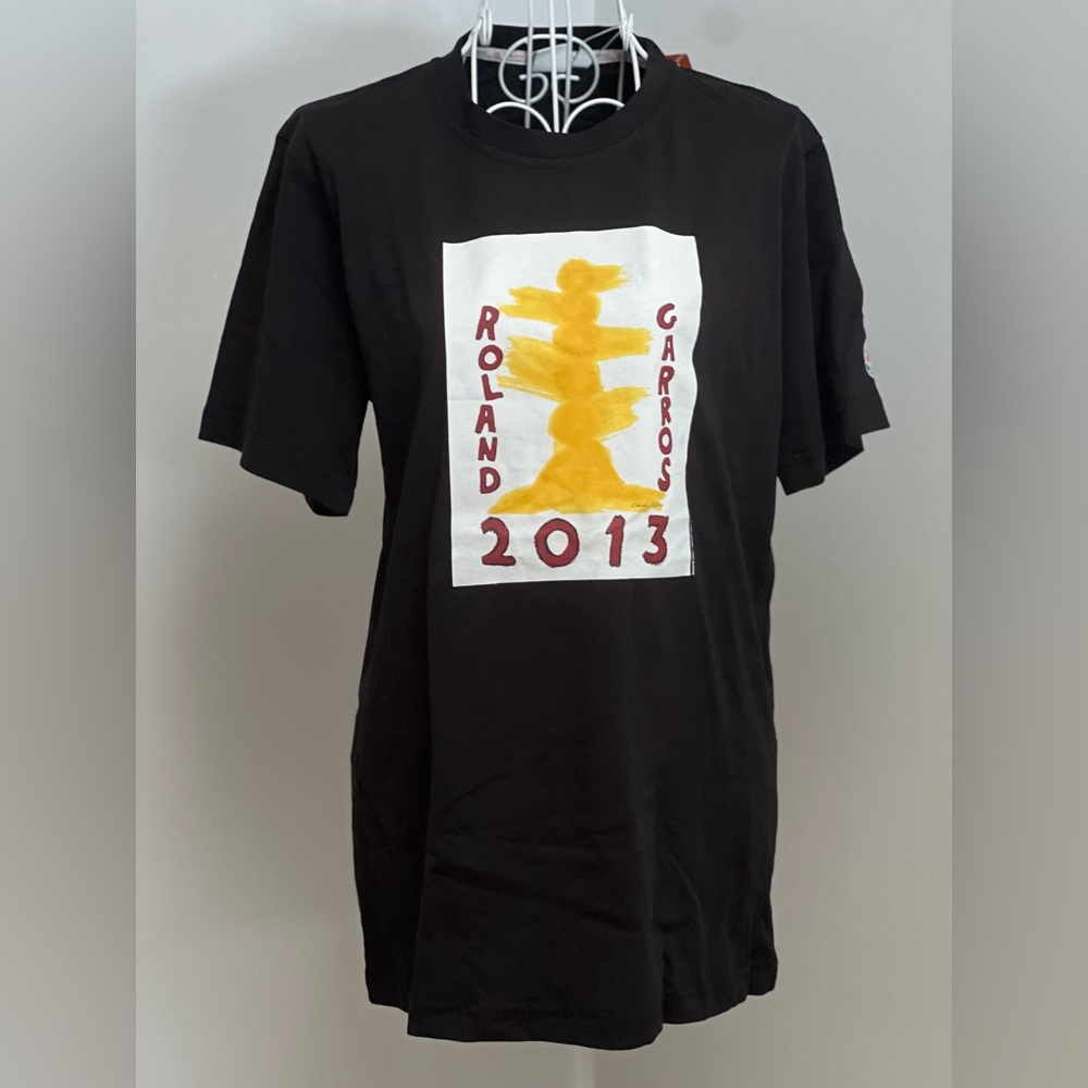 Roland Garros 2013 Tennis Championship Paris T-Shirt tee Vintage S keepsake - Picture 2 of 6
